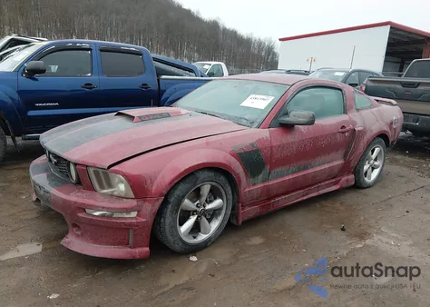 2007 Ford Mustang Gt Deluxe/Gt Premium from USA, damaged, VIN 1ZVFT82H775283087